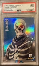 Panini 2019 Fortnite Series 1 Skull Trooper #235 Holofoil PSA 9 🇺🇸 Print picture