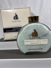 Lanvin Bath Salts Arpege Bath Vintage New Old Stock 1970's 20oz picture