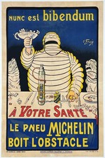Vintage Michelin Poster (1898) - Rare Reprint 🤯💯 - 16x24” Premium 💎 Art picture