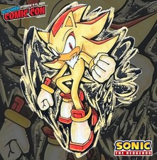 Super Shadow Sonic pin Painterly Series Zen Monkey NYCC 2025 limited ed 1,000 picture