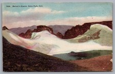 Hallett's Glacier, Estes Park, CO. Vintage DB Postcard picture