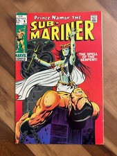 Prince Namor, the Sub-Mariner #9 1968 Glossy & Clean VF+ 8.5 Silver Age Marvel picture