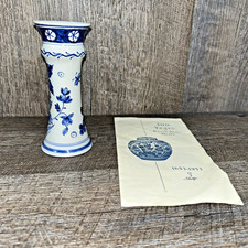 Delft Blue Holland 5 Inch Blue Flower Vase 5