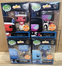 Funko Pop Digital Exclusive Steven Universe Blue Diamond Ruby Sapphire Garnet picture