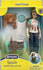 Breyer Natalie Western Rider Tack 62025 Freedom Series 1:12 Retired New picture