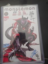 TALES OF SAVAGERY MONSTEMON: Mewcula (Carnage USA) 3x Signed  picture