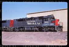 SOUTHERN PACIFIC-SP. EMD GP40P-2  #7602. West Colton (CA). Original Slide 1987. picture