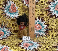 Vintage Cute Little Hawaiian Hula Girl Doll Celluloid Googly Eyes picture