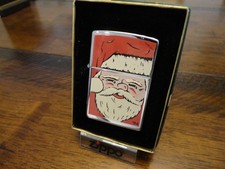 SANTA CLAUS CHRISTMAS ZIPPO LIGHTER MINT IN BOX 1994 picture