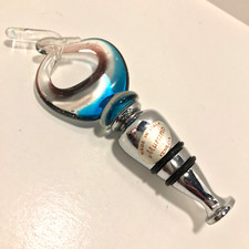 Vintage Murano Glass Bottle Stopper 5