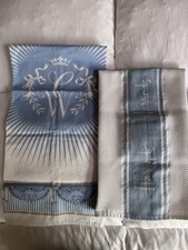 Set/2 ROYAL WEDDING Blue & White TEA TOWEL WILL & KATE  2011 + HARROD’S Towel picture