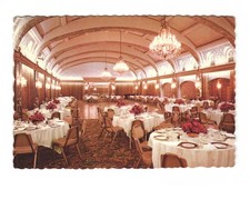 The VIENNESE Room at the Huntington Sheraton Hotel Pasadena CA VTG postcard UNP picture