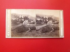 Stereo Image Thuringia Gotha Castle Elgersburg by Braun approx. 1898 155. picture