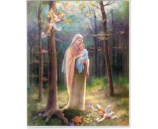 Madonna of the Woods Framing Print Religious Wall Decor 8 x 10 picture