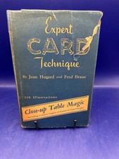 Expert Card Technique by Jean Hugard & Fred Braue 1st edition 1944 picture