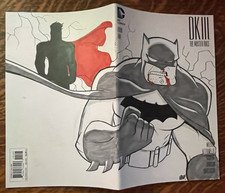 ORIGINAL ART~ CHAD THOMAS~ HAND DRAWN~ 2016~ DKIII THE MASTER RACE #1~BATMAN picture