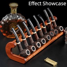Smoking Pipe Rack,Wooden Pipe Stand for Tobacco Smoking Pipe, Smoking Pipe Stand picture