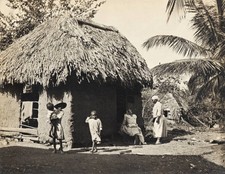 Native residence - Tobago Trinidad and Tobago 1912 Old Photo picture