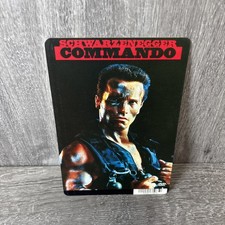 Commando ARNOLD SCHWARZENEGGER BLOCKBUSTER VIDEO BACKER CARD 5