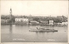 U.S.S. Morris Venice Naval Ship c1910s-20s Real Photo Postcard bhn picture