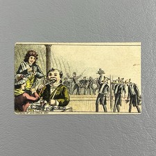 Victorian Trade Card 1882 The Royal St John Sewing Machine Dining Scene 3x2