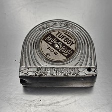 Vintage Master Tufboy 310W Tape Measure – 12 Ft Brite Blade – USA Tool 1940s picture