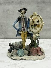 Adriano Colombo Italian Painter Artist Ceramic Sculpture 9.75