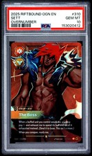 2025 RIFTBOUND: LEAGUE OF LEGENDS OGN-ORIGINS OVERNUMBER SETT - THE BOSS PSA 10 picture
