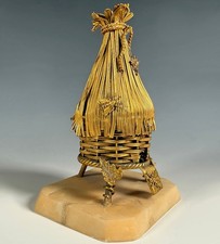 Rare 18c French Palais Royal Beehive Etui, Box Casket, Coffret for Scent, Candle picture