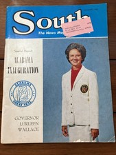 VTG Alabama Gov. Lurleen Wallace 1967 South Magazine Special Report Inauguration picture
