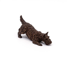 Antique Marguerite Kirmse Gorham Co Bronze Scottie Dog OGJL M Kirmse Signed picture