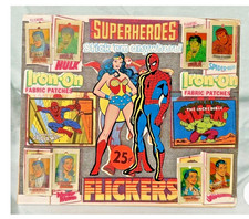 1979 Marvel DC Comics Flickers ORIGINAL VENDING & SET  Batman Superman Spiderman picture