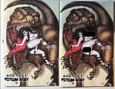 Dan Mendoza Sad Girl Psycho Baby #3 David Harrigan Variant set NM picture