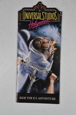 Vintage Universal Studios Promotional Brochure 1991 E.T. Miami Vice King Kong picture