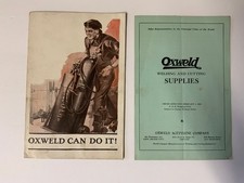 Rare OXWELD Acetylene Welding & Cutting Supplies catalog 1924 picture