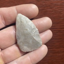 MLC s7704 Thin 1 7/8” Flintridge Leaf Blade Arrowhead Ohio Artifact picture