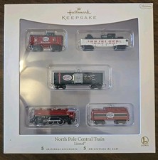 Hallmark Ornament Miniature North Pole Central Train Lionel Die-Cast 514-719 picture