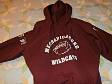 Vintage Mechanicsburg PA High School Wildcats Football  Jacket DB WR #9 Gamey picture