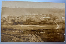 Russellton PA RPPC Coal Patch Mining Town Company Houses Antique Postcard 1909 picture