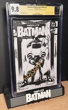 Absolute Batman #1 Noir CGC 9.8 Snyder Dragotta Signed Top Pop 1 of 7 1st Print picture