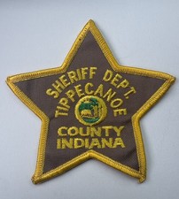 Tippecanoe County Indiana Sheriff Patch picture