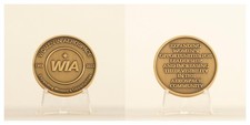 WIA Women In Aerospace 1985-2015 Anniversary Challenge Coin 3#H picture