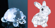 Swarovski Turtle/Rabbit  Mini Figurine picture