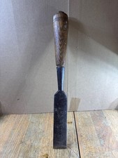 RARE Antique SLICK CHISEL 2” Timber Framing Chisel 1870s • TH WITHERBY picture