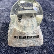 RARE History Channel Ice Road Truckers Snow Globe TV Show Collectible HTF picture