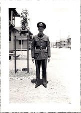 Vtg 1942 Photo US Army Soldier Camp Roberts California WWII Era Military picture