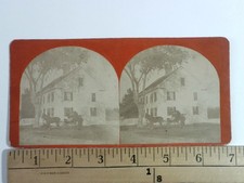 Rye New Hampshire Stereoview Pastor J Chase Residence 1874 Americana picture