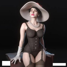 Sophia Loren  Statue 1:8 Resin 10 In Hand Painted Figure picture