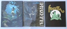 3 Vtg Frank Frazetta Art Publications And Retrospective Alexander Gallery NYC picture