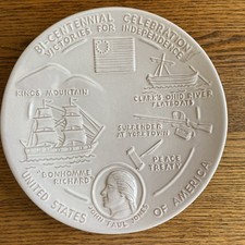 FRANKOMA Bi-Centennial Celebration Plate #4 of 5; Victories For Independence picture